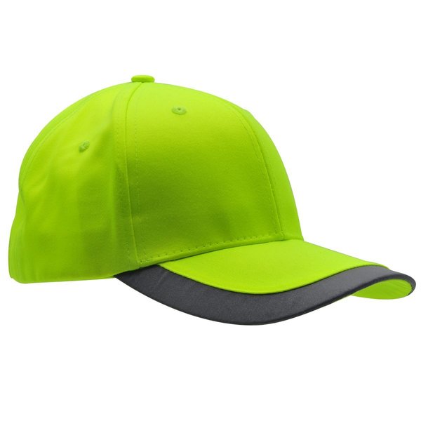 Blackcanyon Outfitters Safety Cap w/ Reflective Trim - Lime, BCOSFCAP01 BCOSFCAP01